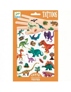 DJ09598 Tatuaggi - Dinosauri