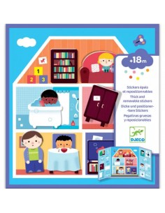 dj09072 Set di adesivi - casa